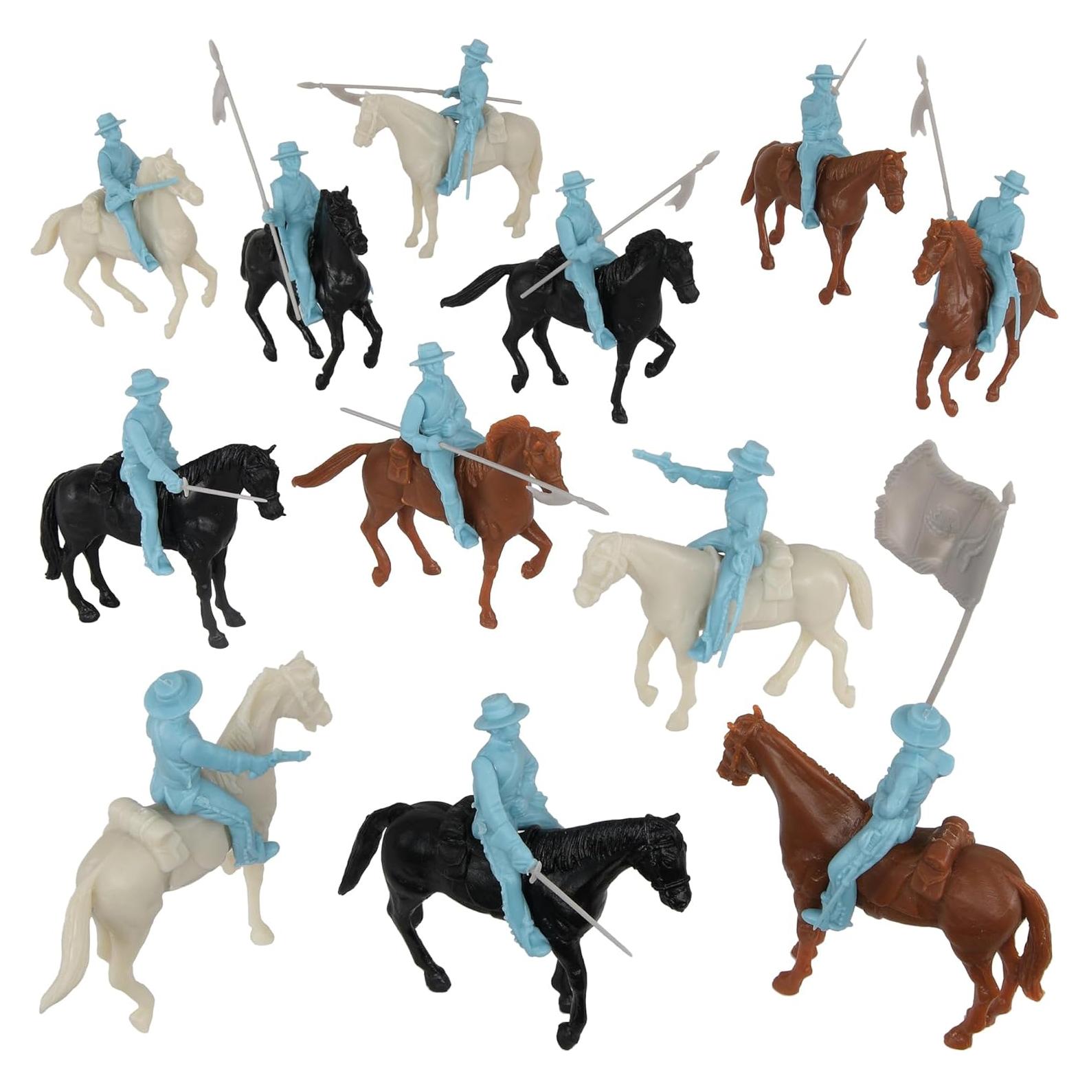 Figuras de Caballería Ligera BMC CTS Alamo - 33 Piezas