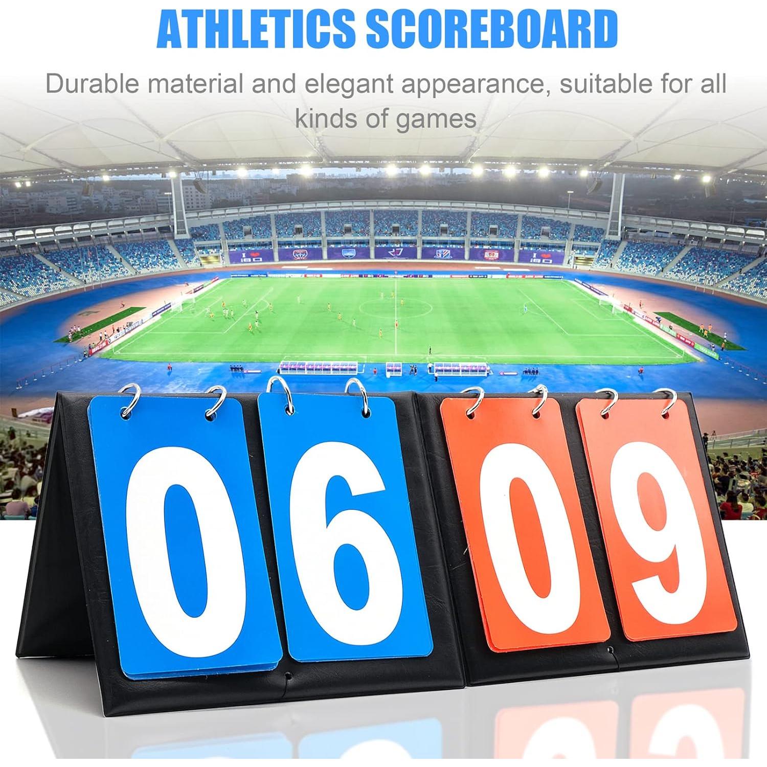 Tablero de Puntuación Portátil Inheming 2 Pcs 20x16.2 cm