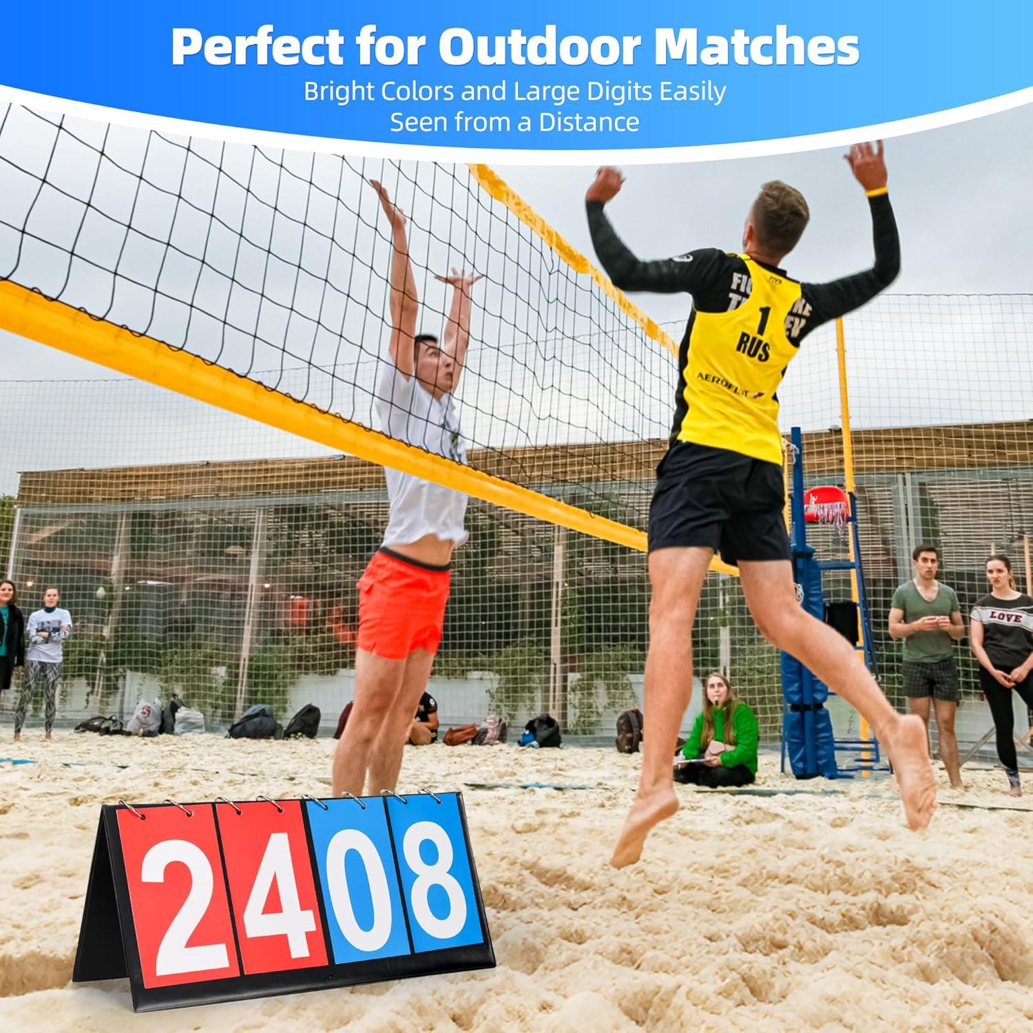 Marcador Portátil de Volteo I-MART 4 Dígitos para Deportes