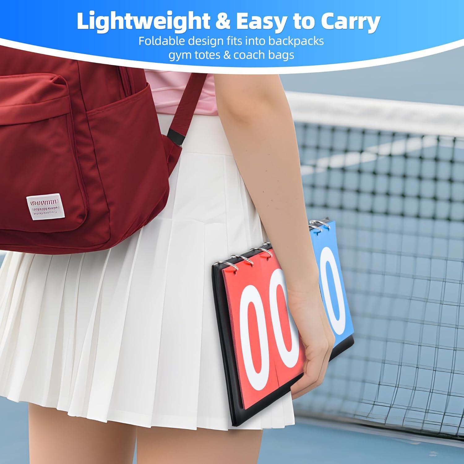 Marcador Portátil de Volteo I-MART 4 Dígitos para Deportes