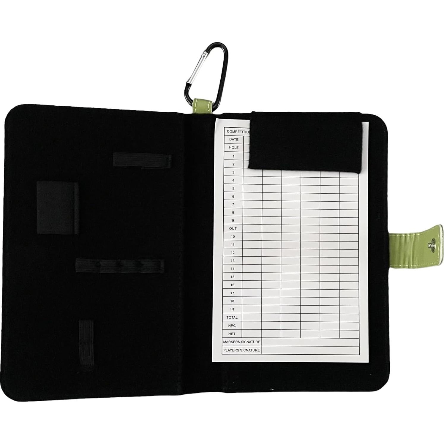 Portatarjetas de Golf Balanced Co. de Cuero PU Azul