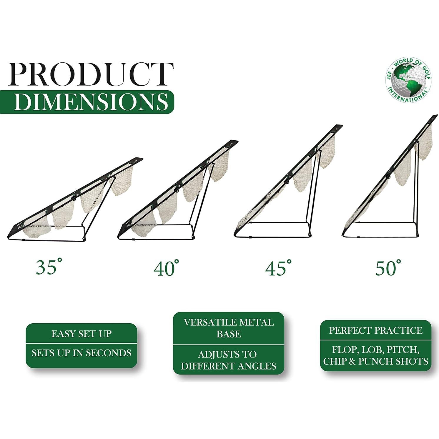 Red de Práctica Multi-Deporte JEF GS1069 2.44x3.05m