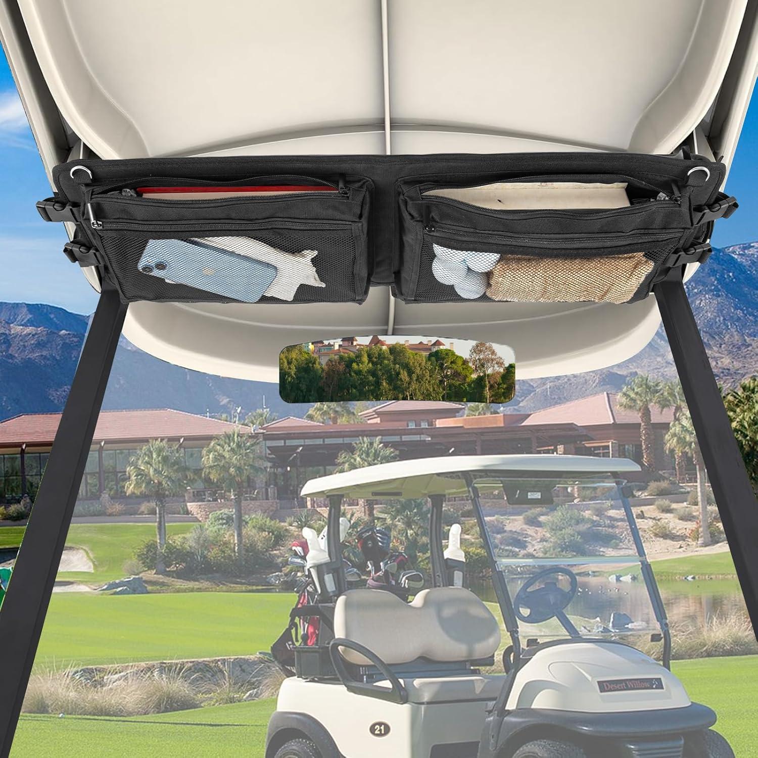 Bolsa de Almacenamiento Superior TUYUU para Carro de Golf Negra