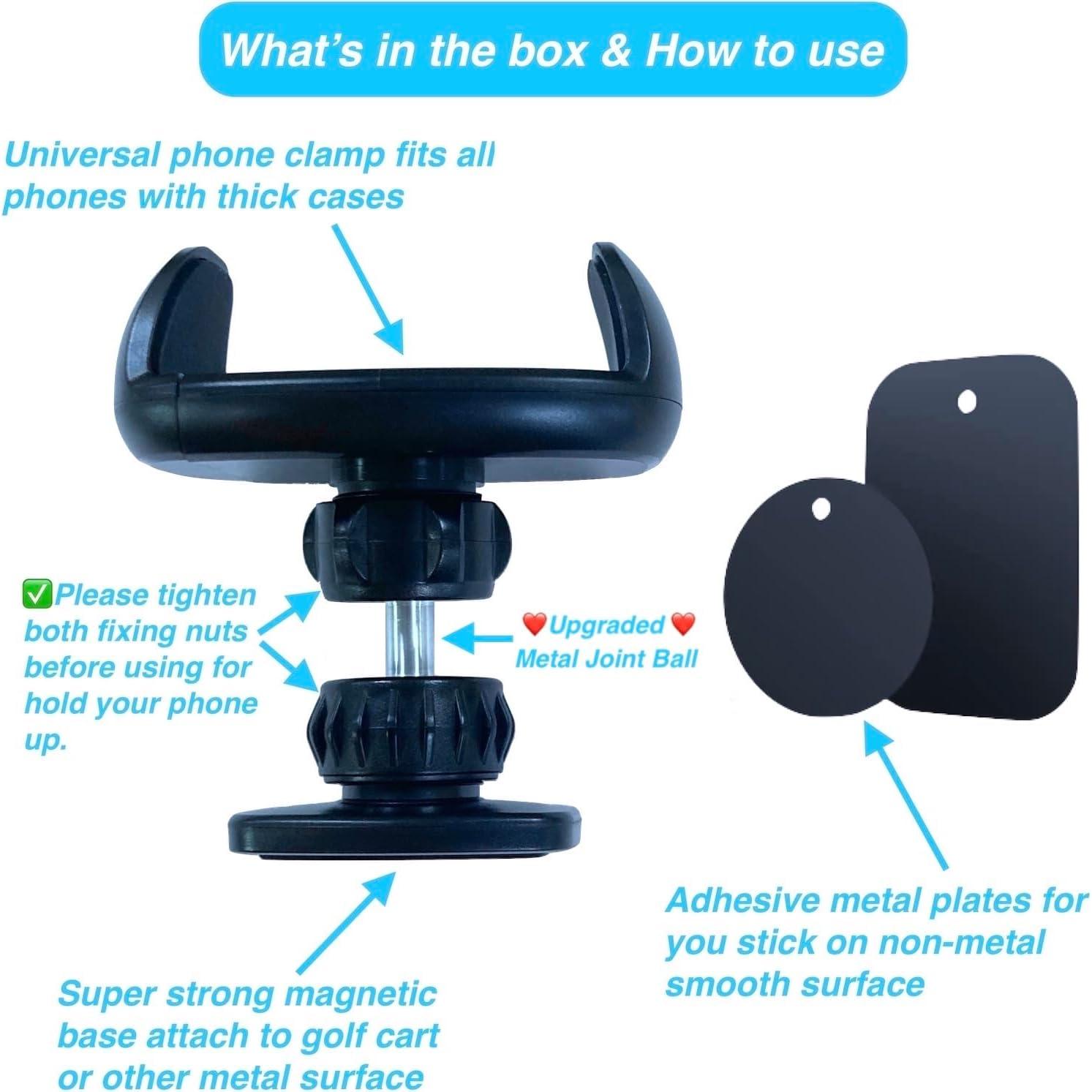 Soporte Magnético para Teléfono de Carrito de Golf ARMOLABX
