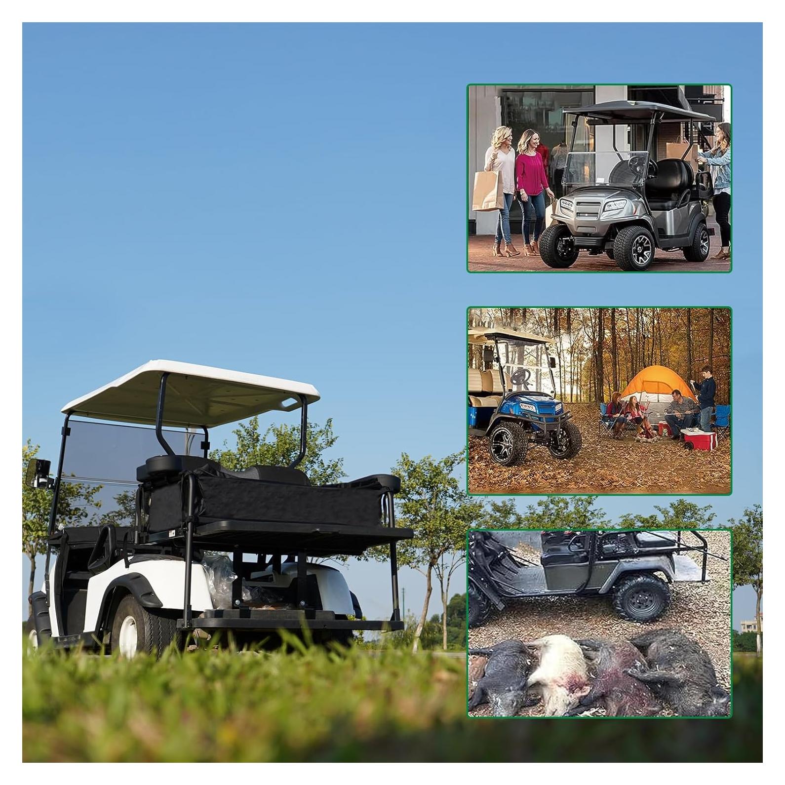 Organizador de Almacenamiento para Carro de Golf YUWEIDG0769 Negro