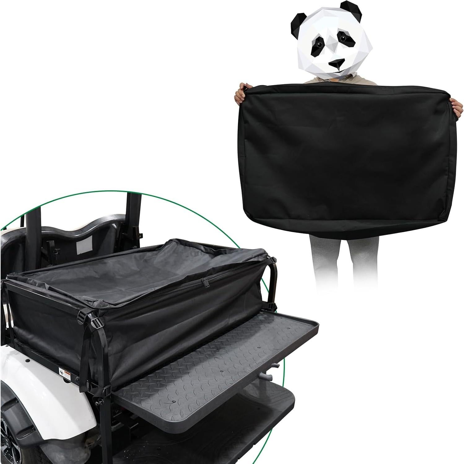 Organizador de Almacenamiento para Carro de Golf YUWEIDG0769 Negro