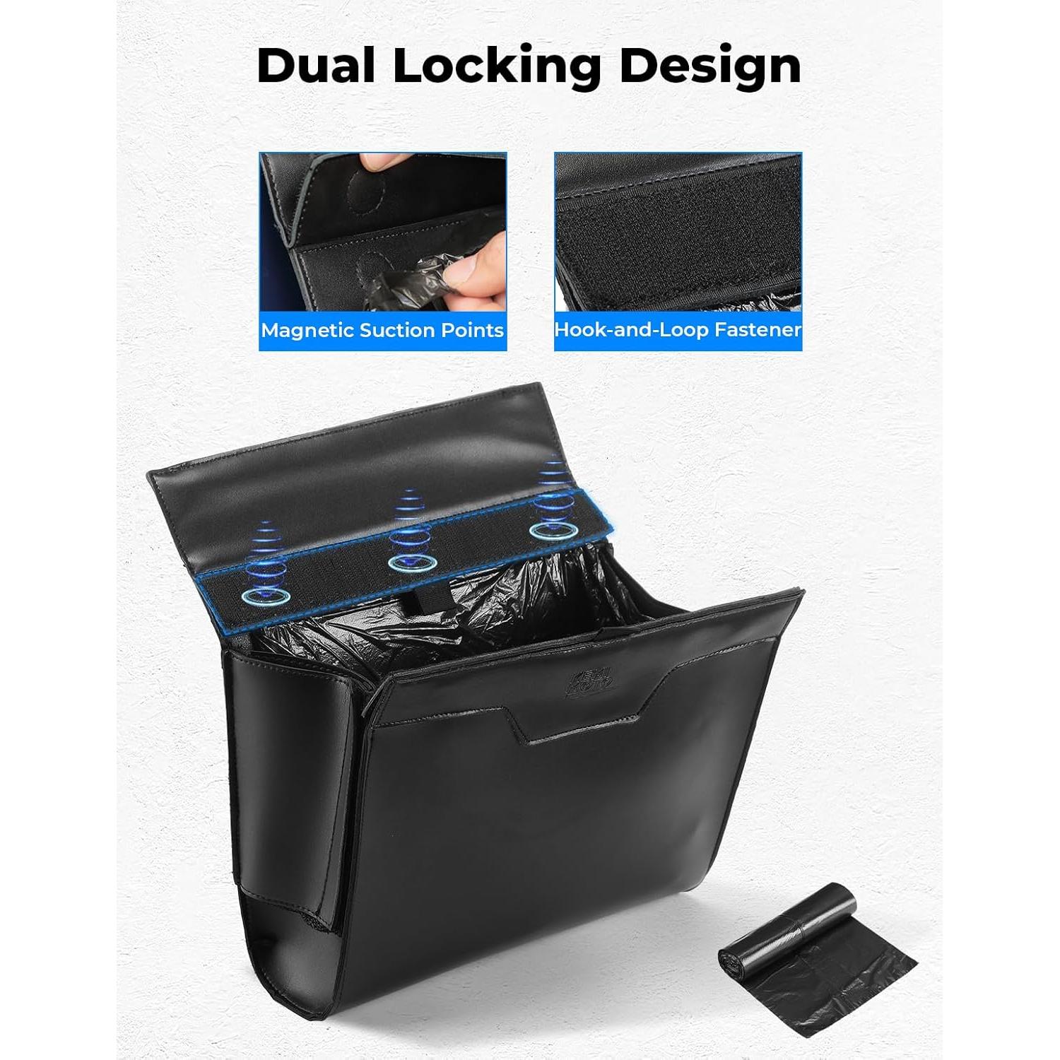 Basurero para Carro de Golf KEMIMOTO con Portavasos y Almacenamiento