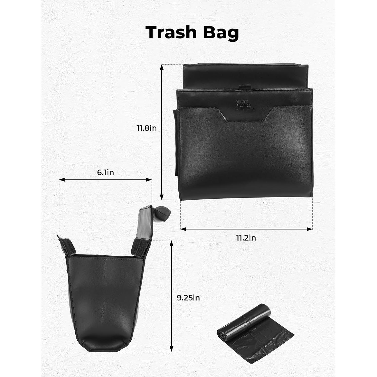 Basurero para Carro de Golf KEMIMOTO con Portavasos y Almacenamiento