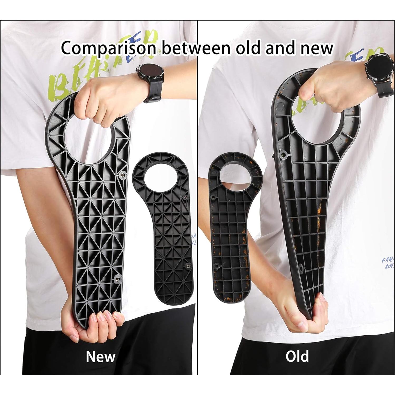 Kit de Reposabrazos Trasero 10L0L para Carrito de Golf - Negro