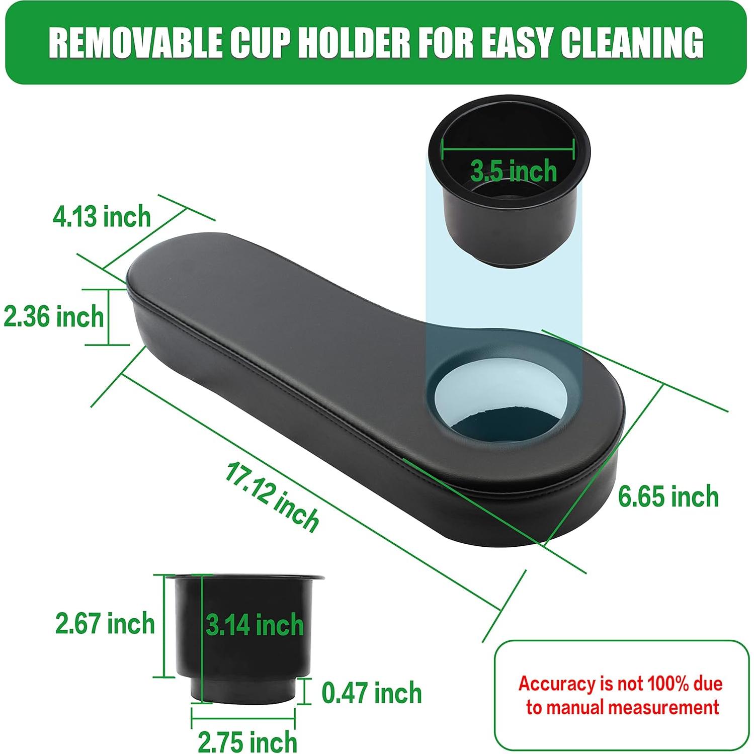 Reposabrazos para Carro de Golf NOKINS con Soporte para Vaso