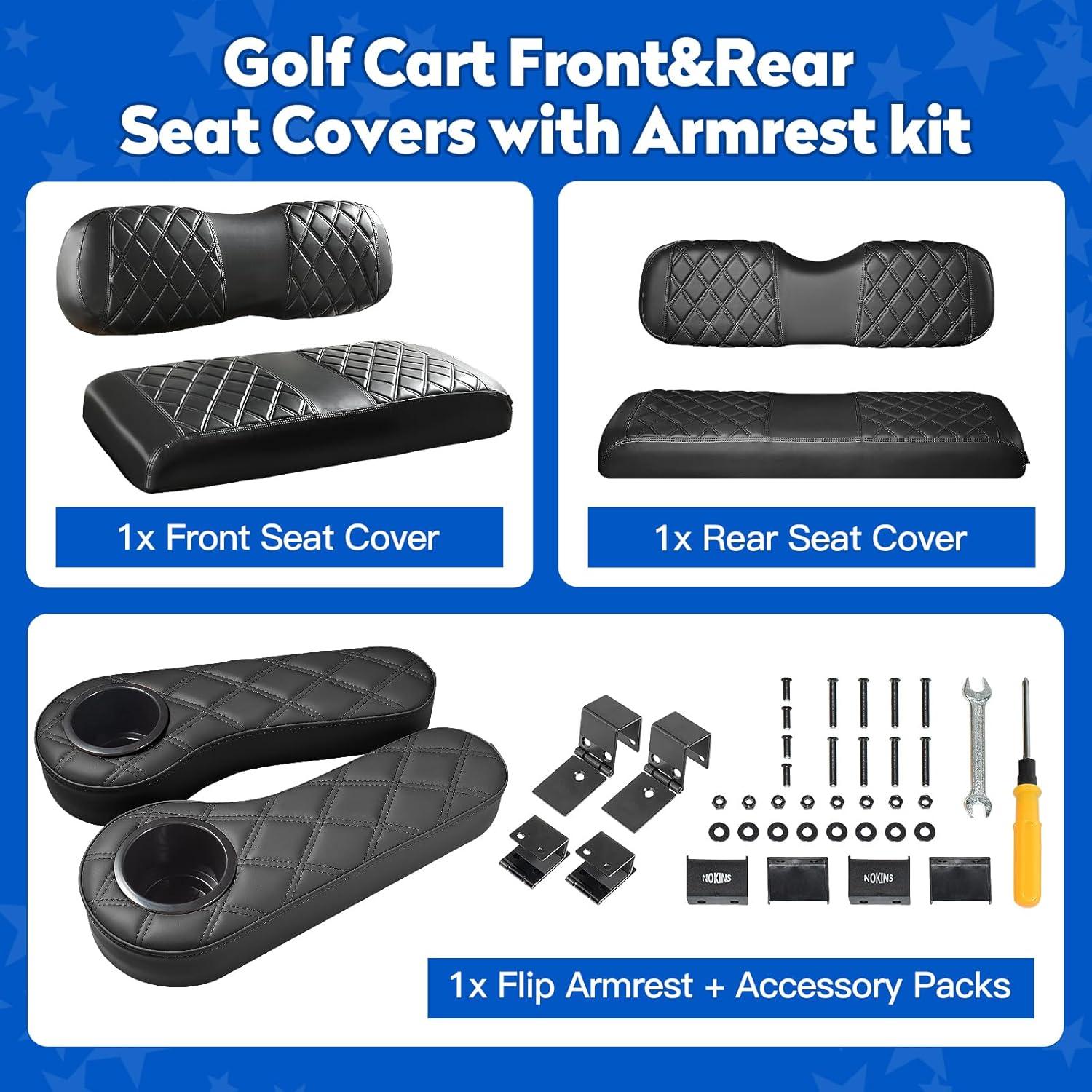 Funda de Asientos para Carro de Golf NOKINS Club Car DS 2000.5-Up