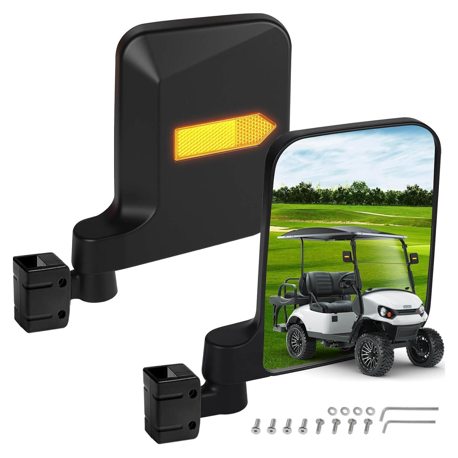 Espejos Laterales Universales LEAPGOMAX para Carritos de Golf