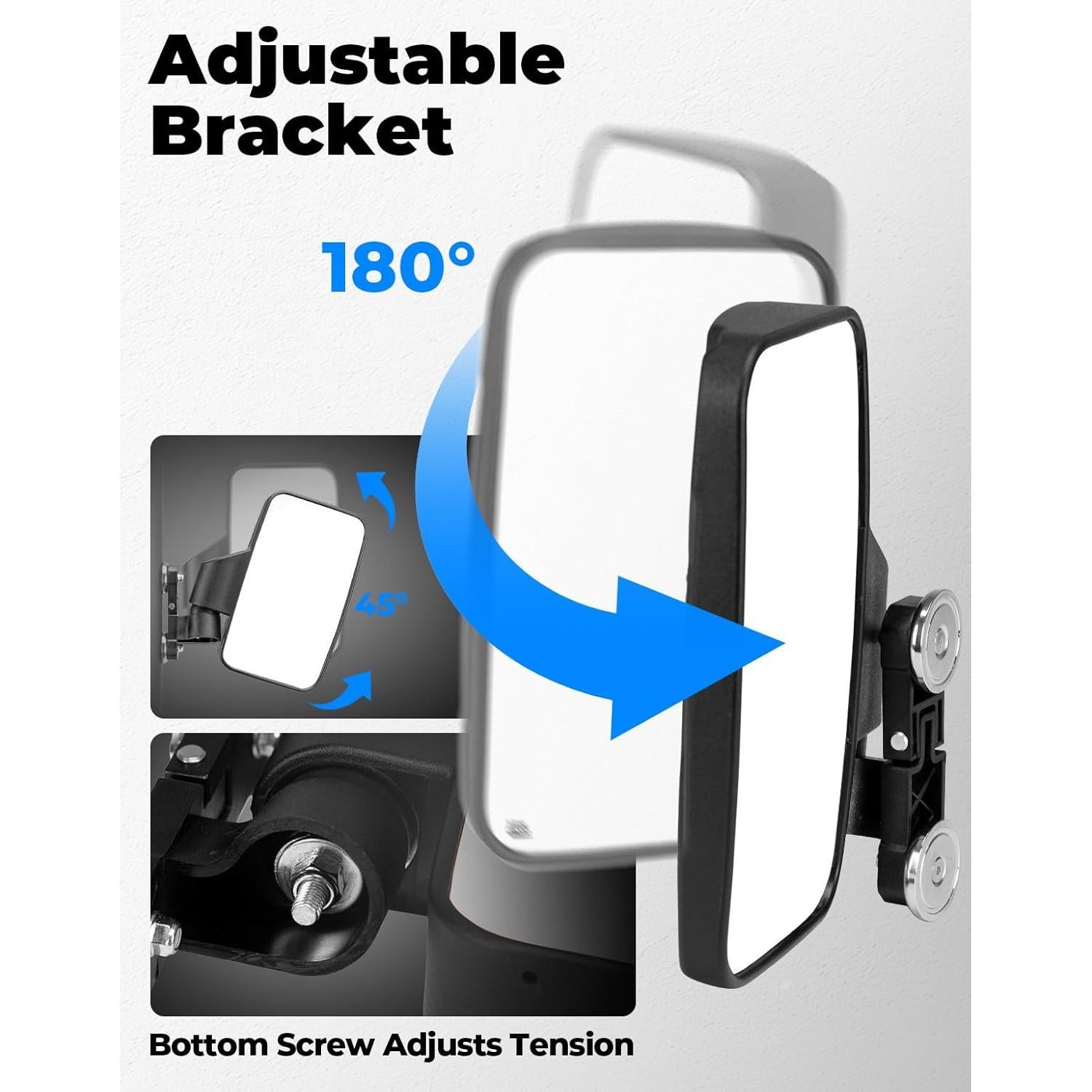 Espejos Laterales Magnéticos KEMIMOTO para Carritos de Golf