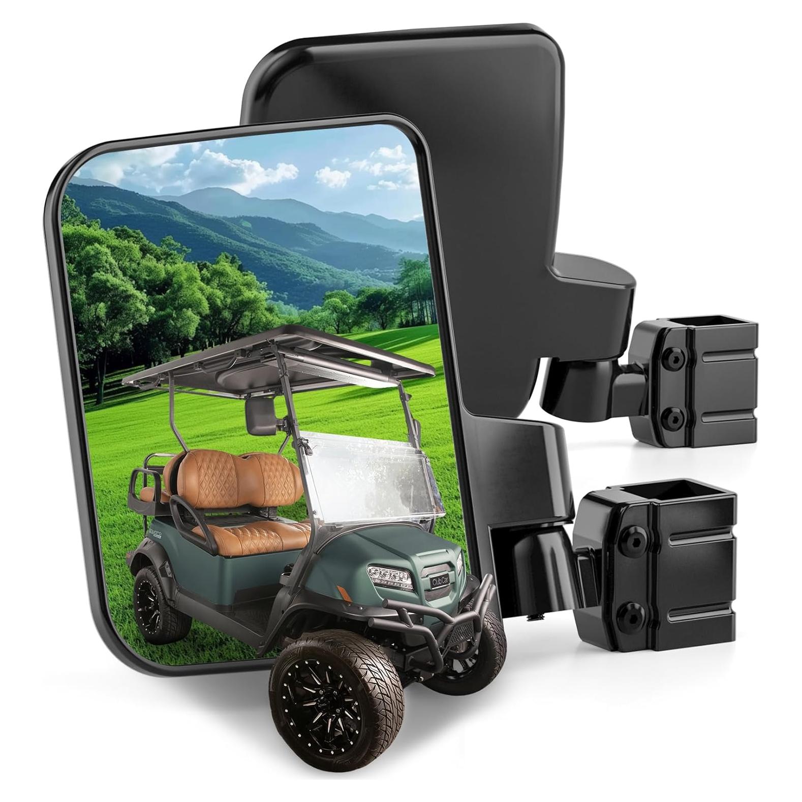 Espejos Laterales Plegables HOWBOW para Carritos de Golf