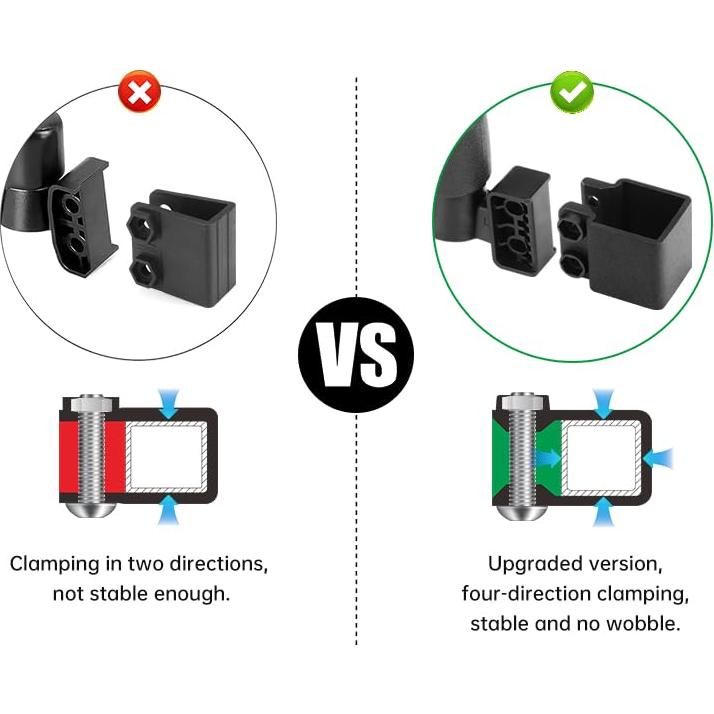 Espejo Retrovisor para Carro de Golf SHEJISI RH-205 Ajustable