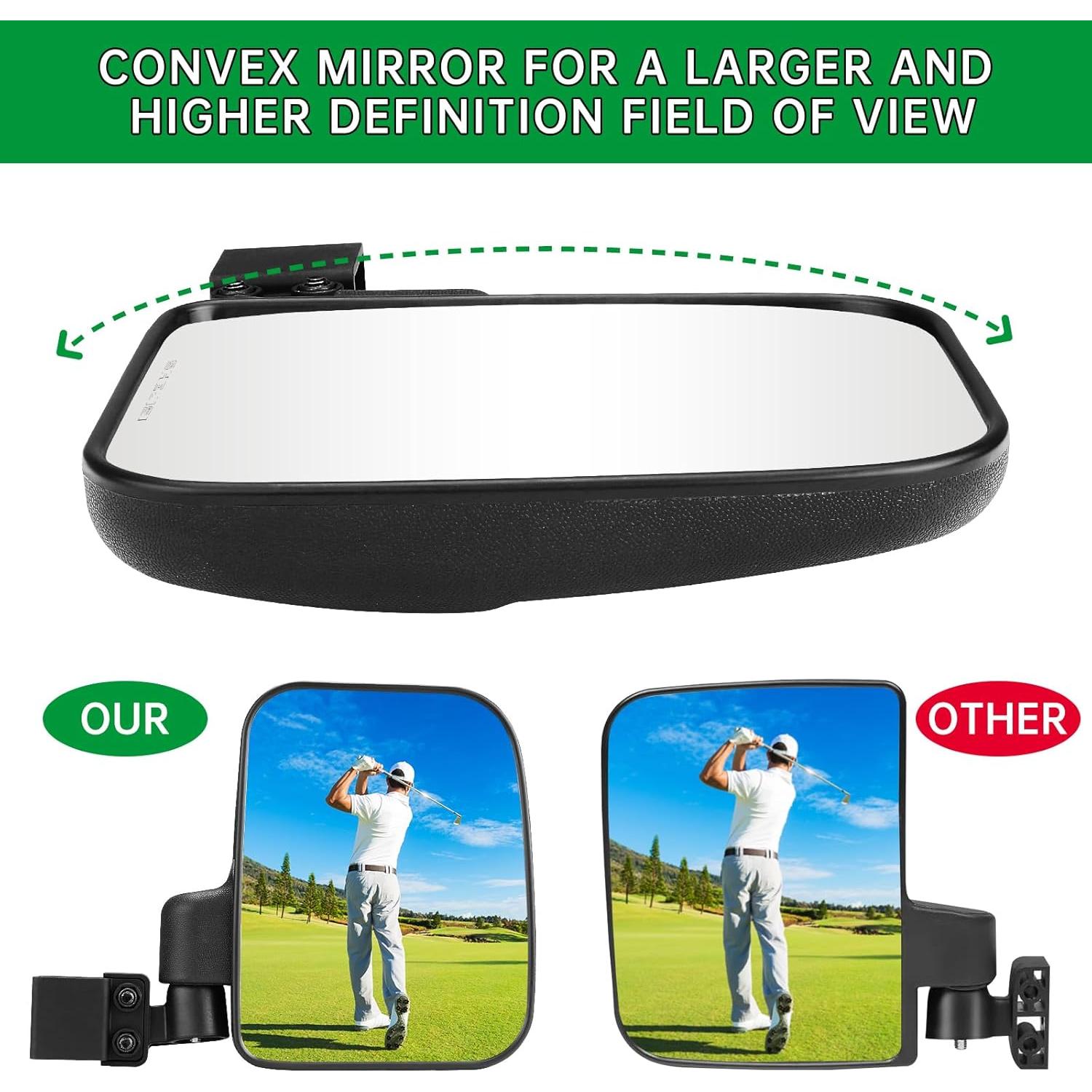 Espejo Retrovisor para Carro de Golf SHEJISI RH-205 Ajustable