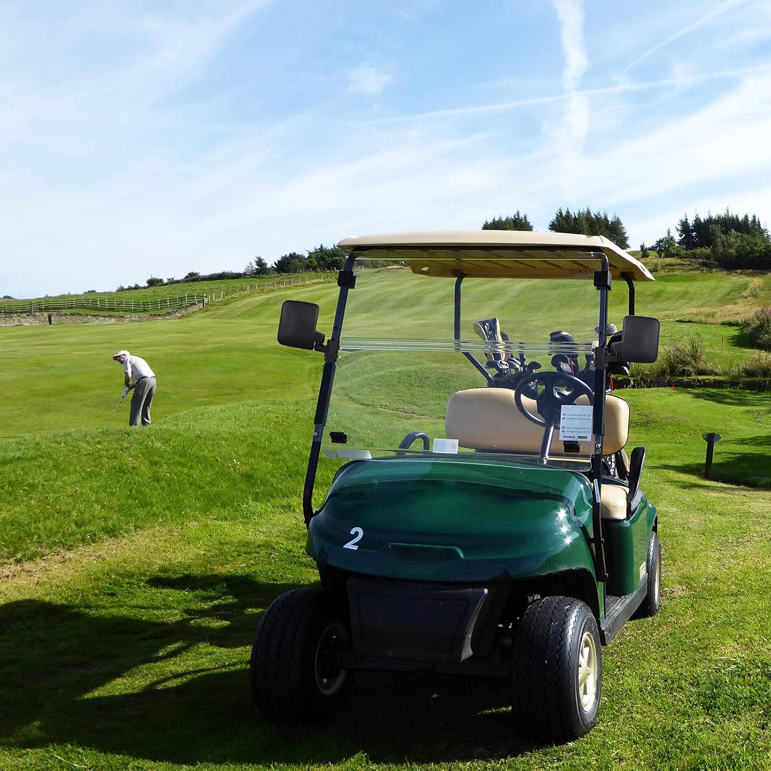 Espejos laterales plegables Xislet para carrito de golf HD