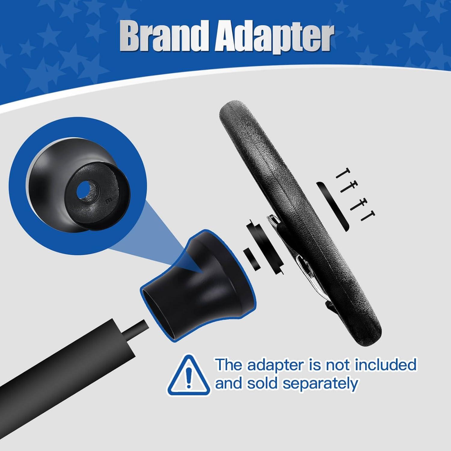 Volante Universal NOKINS 12.5" para Carro de Golf Fibra Carbono