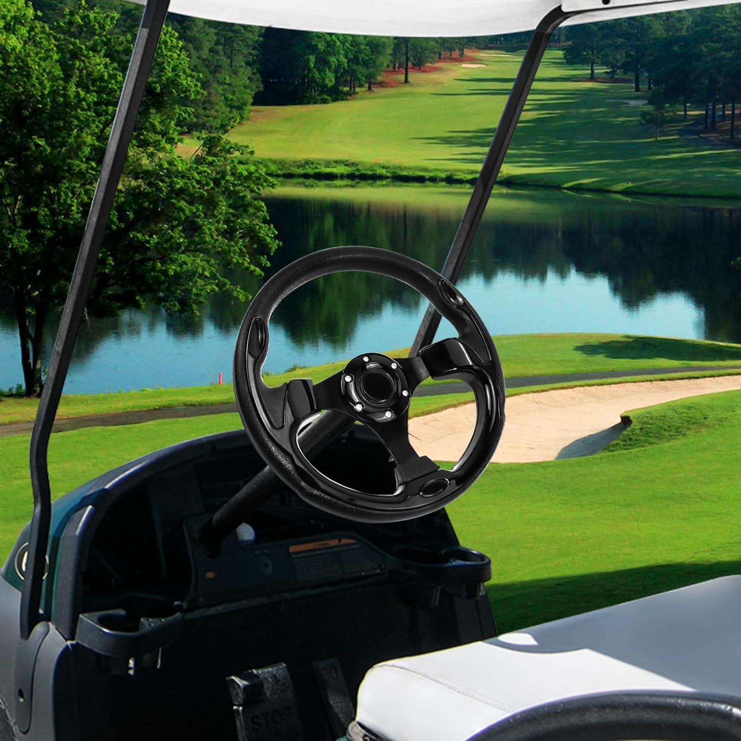 Volante de Carrito de Golf QYMOPAY 31.75 cm Antideslizante