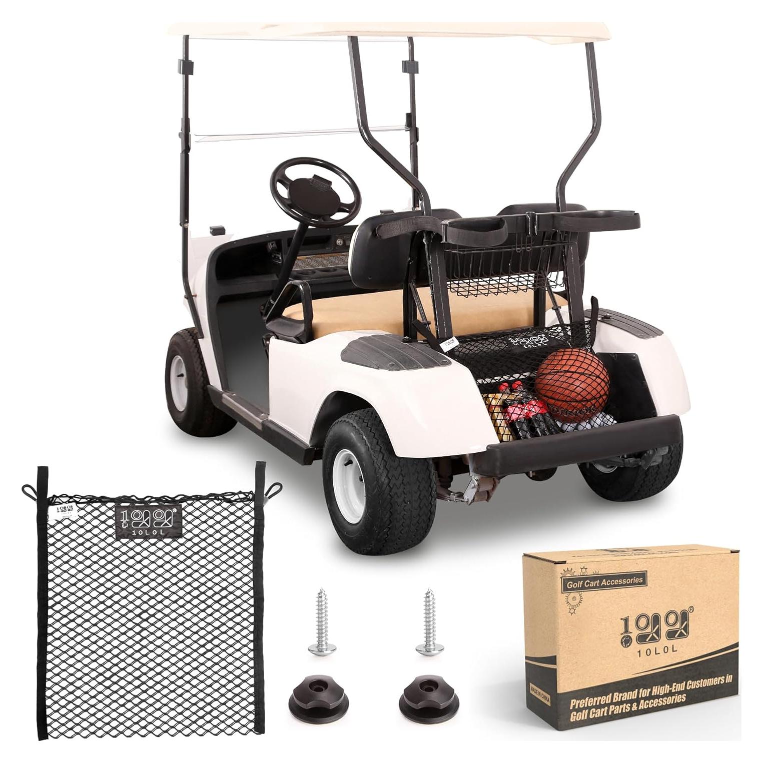 Bolsa de Red de Carga 10L0L para Carro de Golf 2 Pasajeros - Nylon