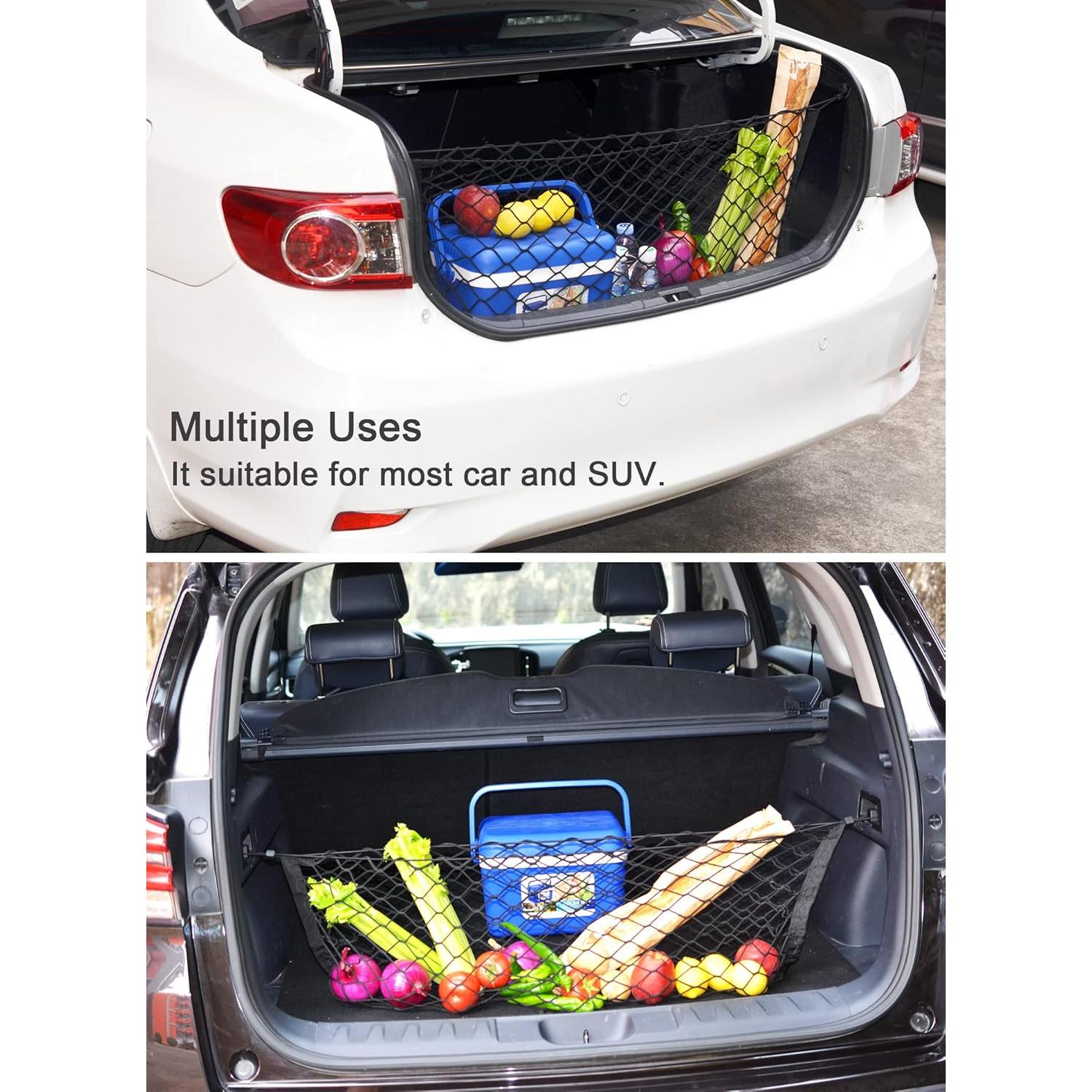 Red de Carga Ajustable BAILALIBO 90x40 cm para SUV y Camiones