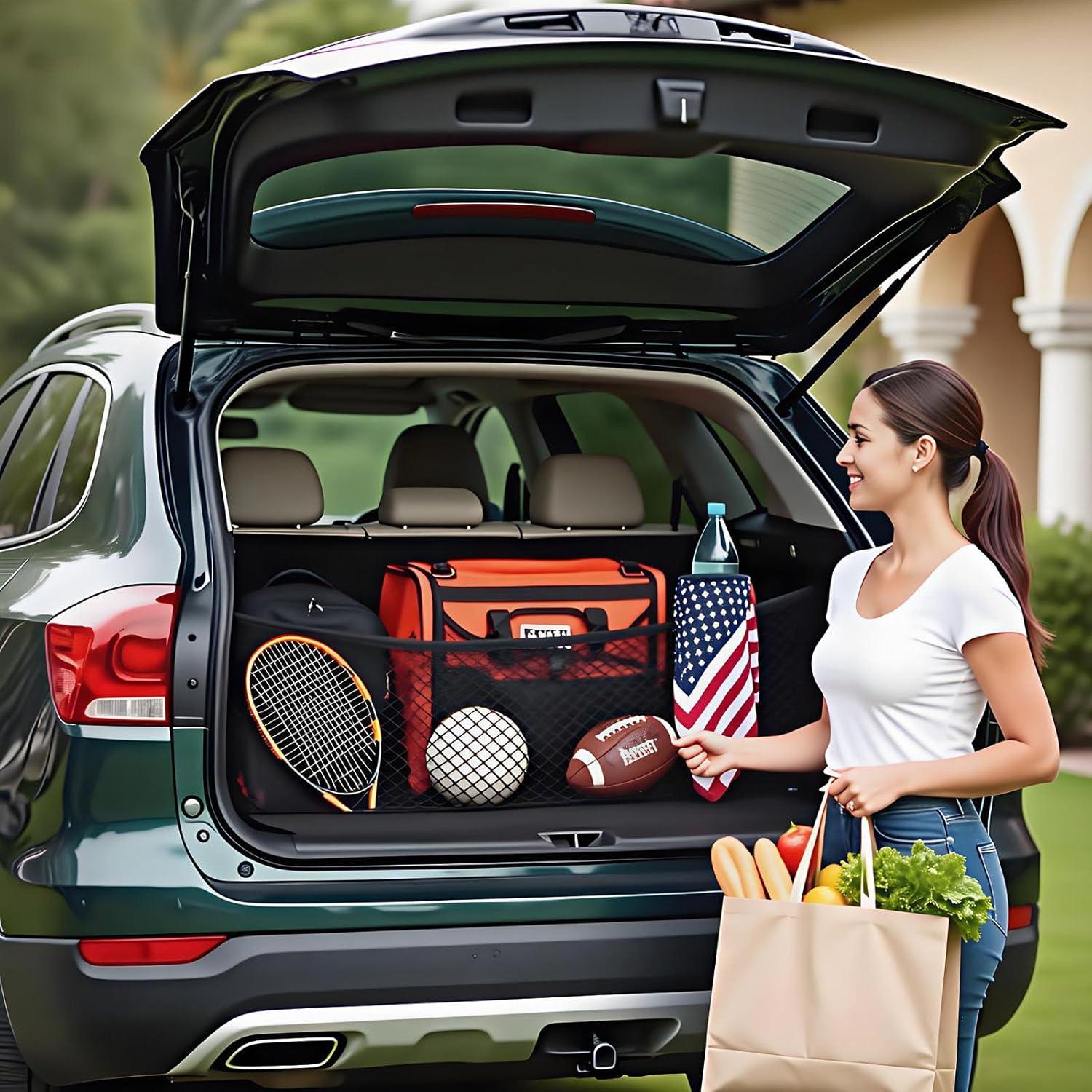 Red de Carga Ajustable BAILALIBO 90x40 cm para SUV y Camiones