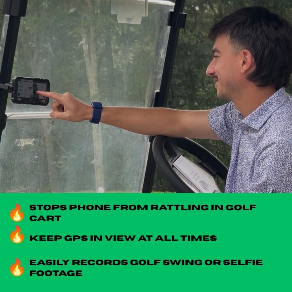 Soporte Magnético para Teléfono Luna V2.5 para Carro de Golf