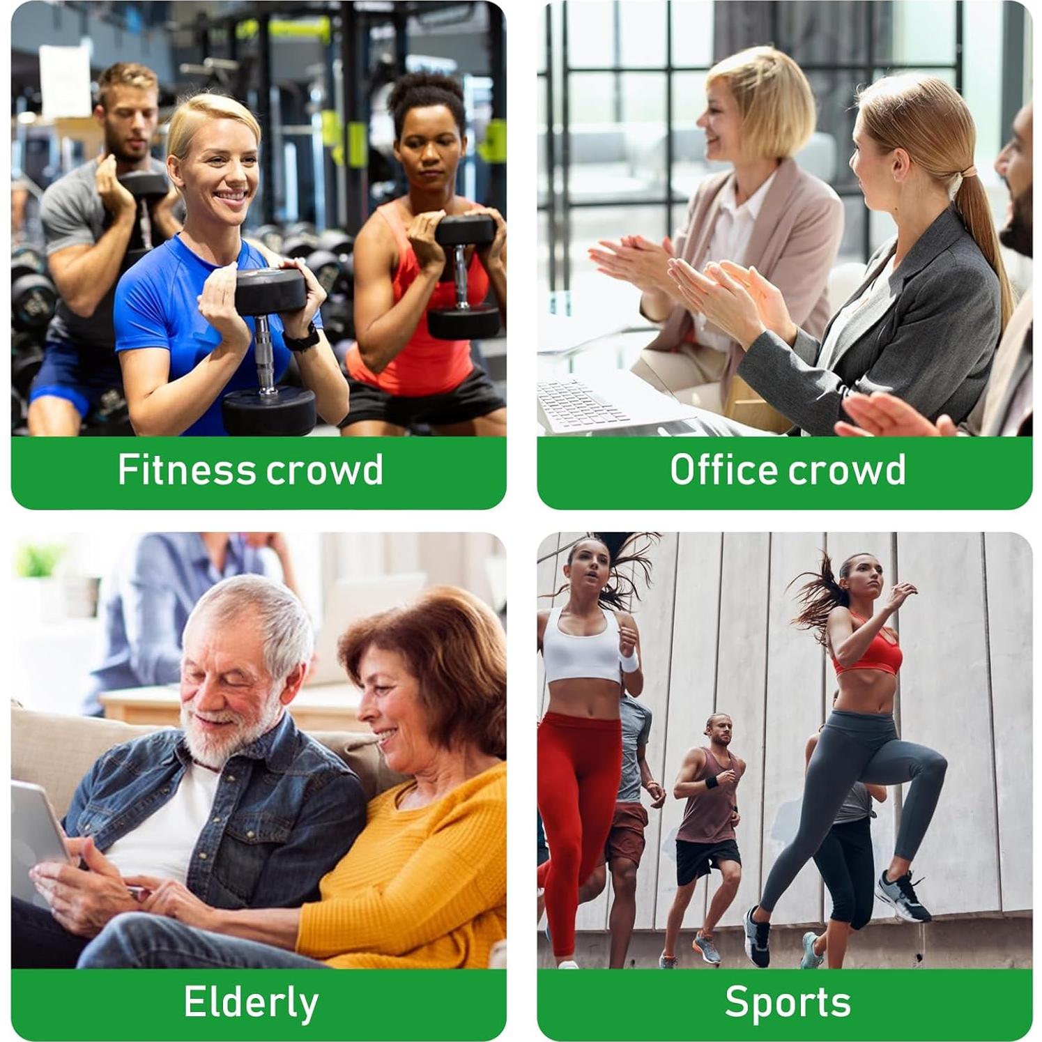 42 Parches Herbales Calentadores MQUPIN para Rodillas y Más