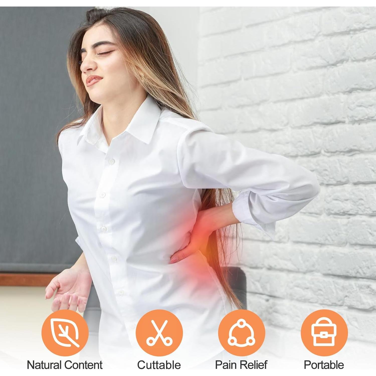 Parches Herbales de Calor YONHTUTU - 32 Pcs para Alivio Muscular