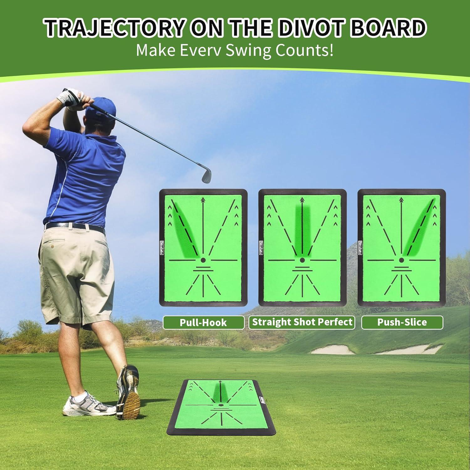 Alfombra de Golf Fanshaw 3 en 1 Plegable con Base Antideslizante