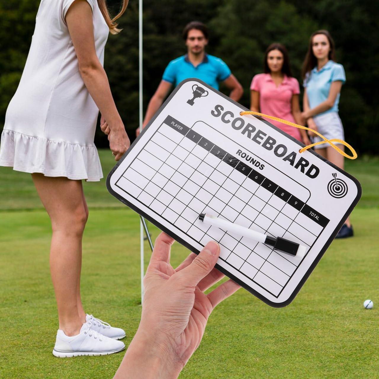 Tablero de Puntuación de Golf POPETPOP Borrable 25x17 cm