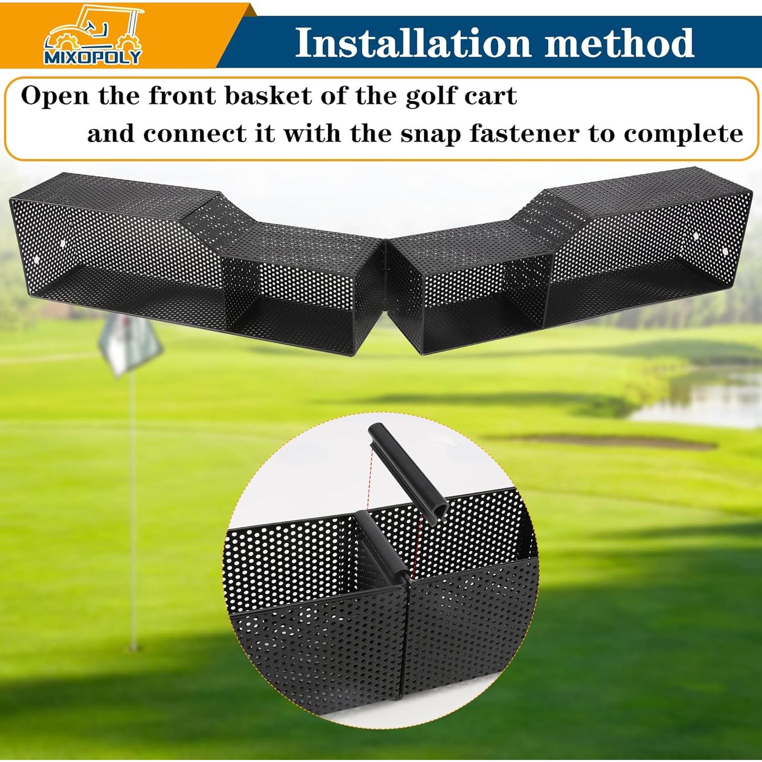 Cesta Interior Frontal para Carro de Golf Mixopoly EZGO 2008+