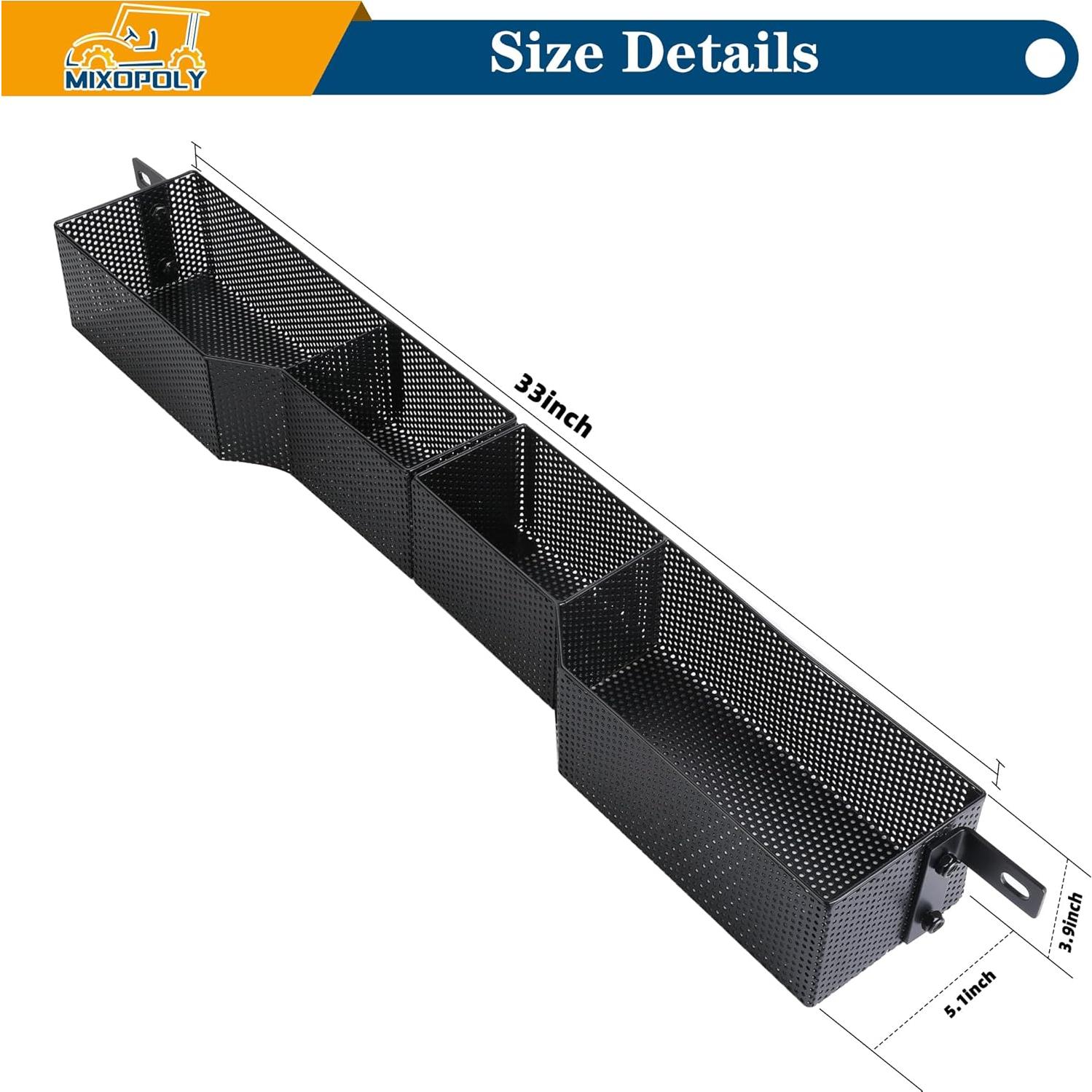 Cesta Interior Frontal para Carro de Golf Mixopoly EZGO 2008+