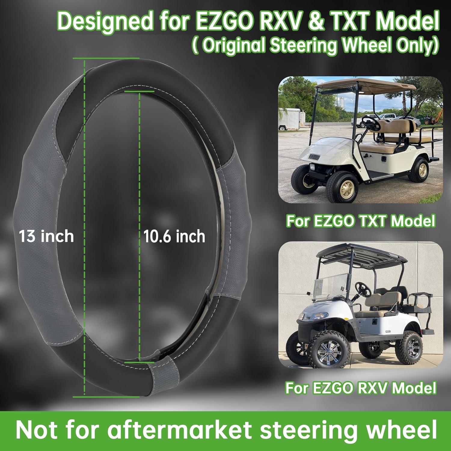 Funda de Volante para Carrito de Golf 10L0L 33 cm Antideslizante