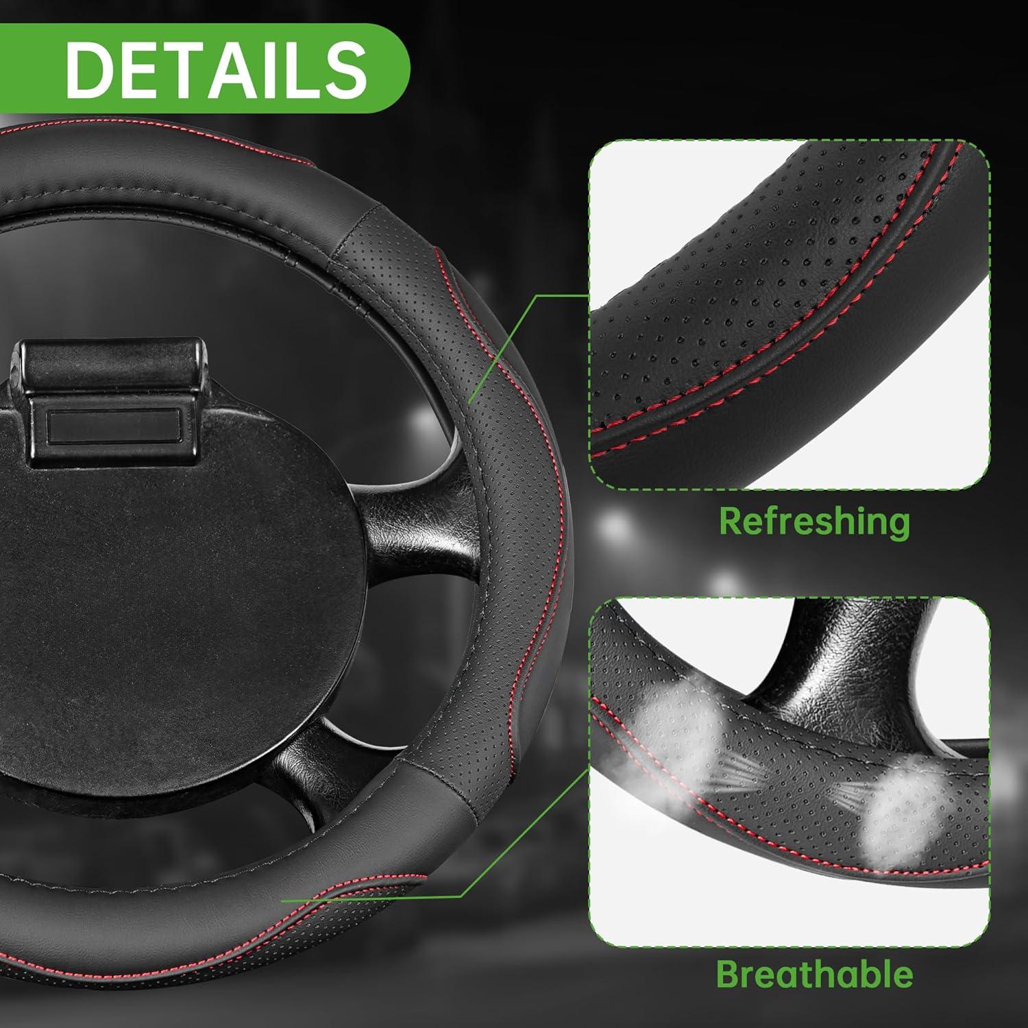 Funda de Volante para Carrito de Golf 10L0L 33 cm Antideslizante