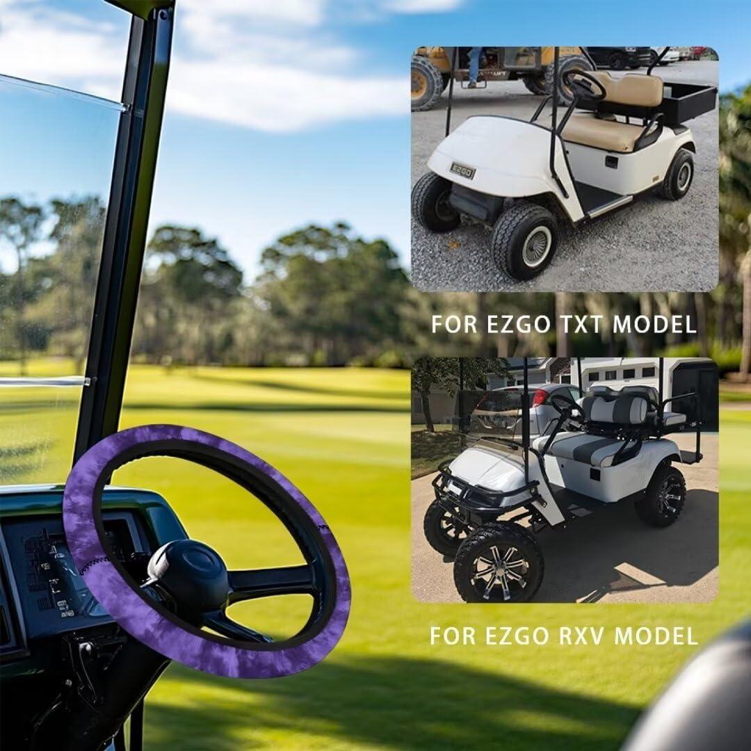 Cubierta de Volante FUIALDOLG para Carrito de Golf 33-36 cm