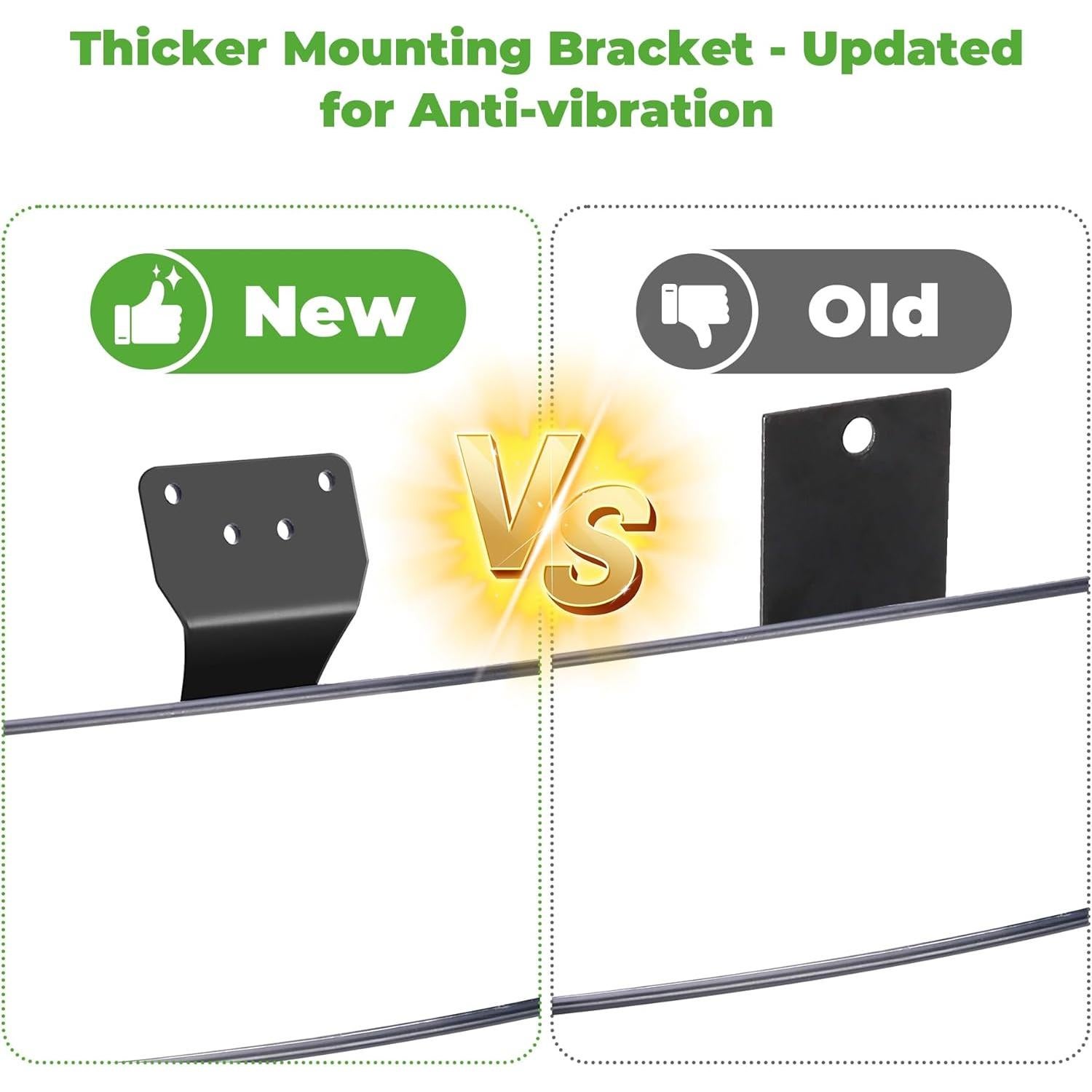 Espejo Retrovisor Universal 10L0L para Carro de Golf 41.91 cm