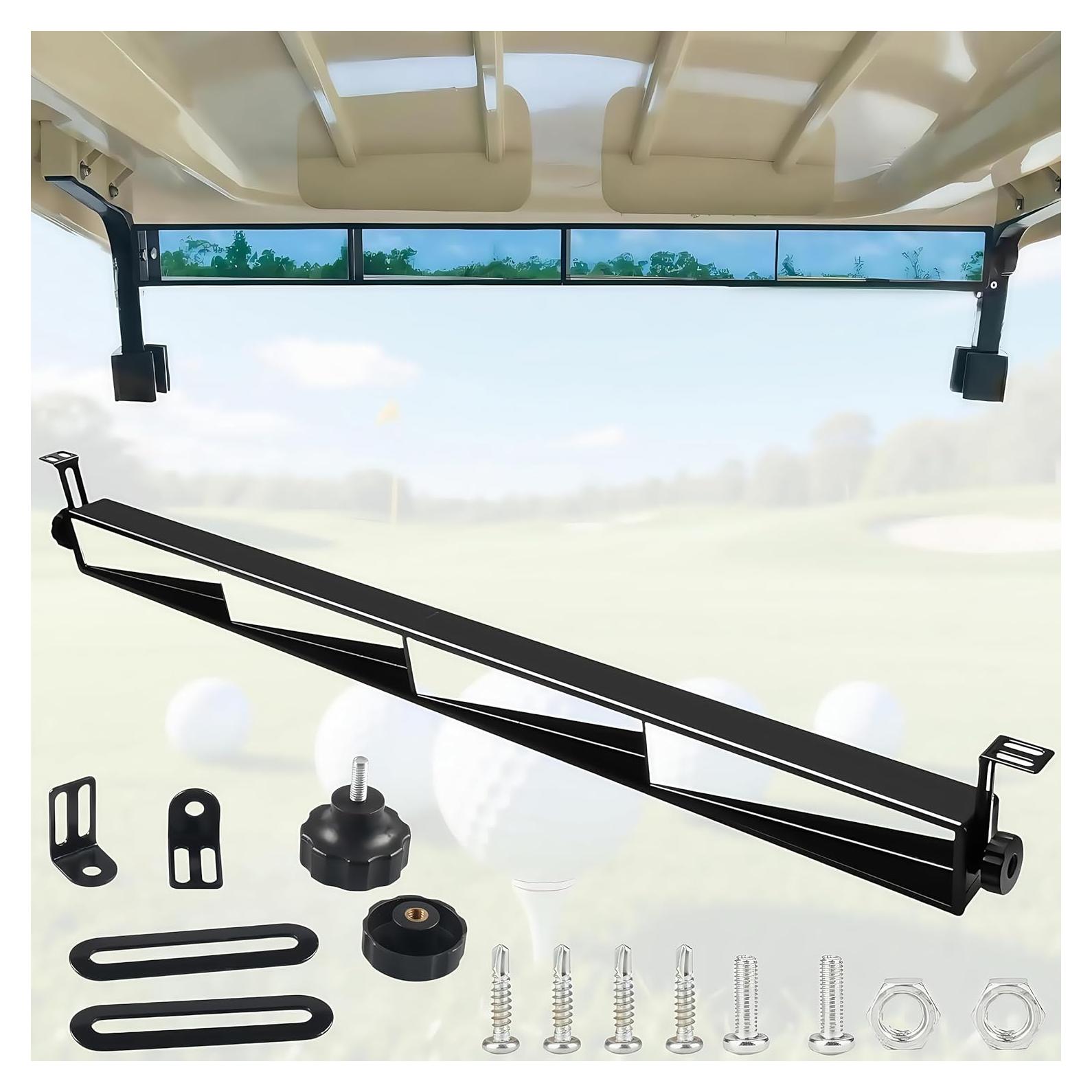 Espejo Retrovisor Trasero GENOUR 4 Paneles Ajuste Universal