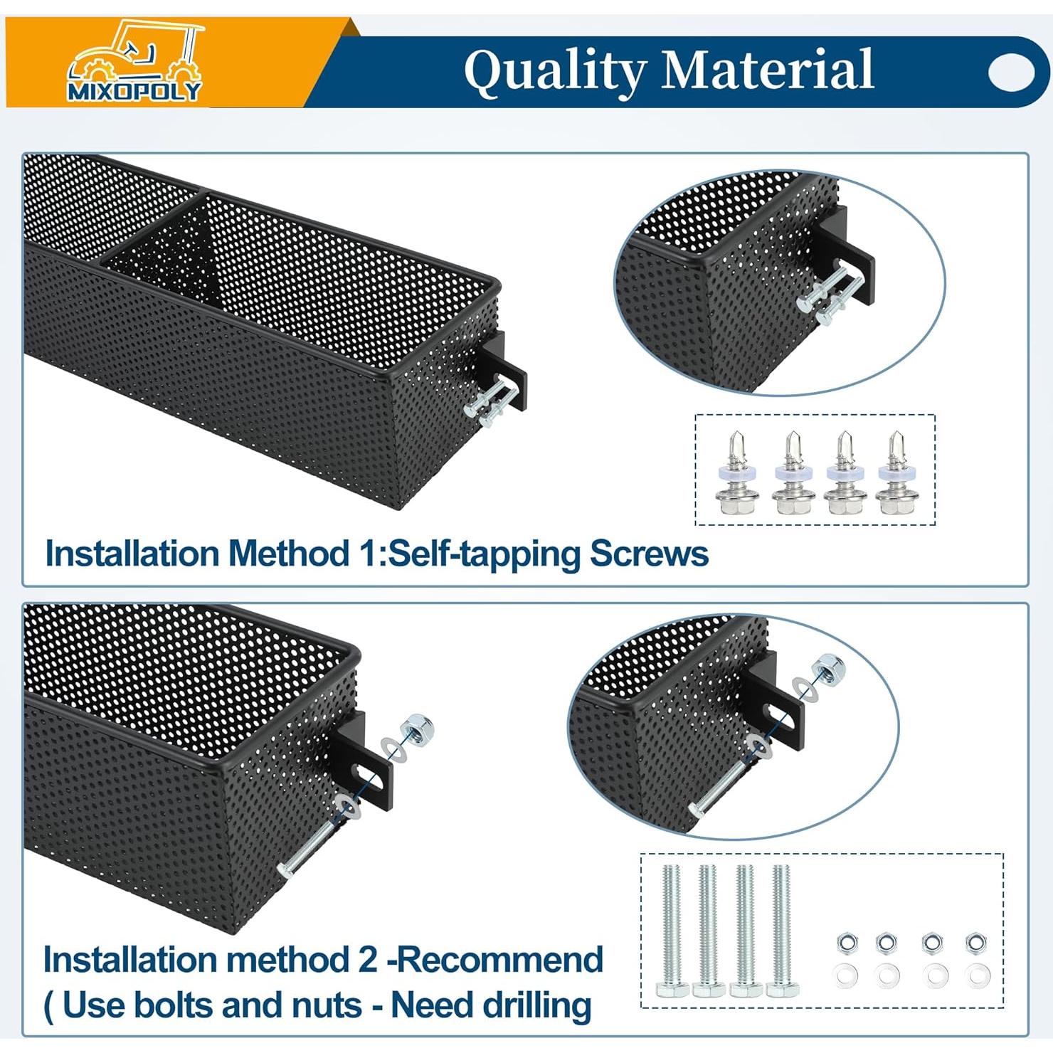 Organizador de bandeja para carrito de golf EZGO RXV 2008+