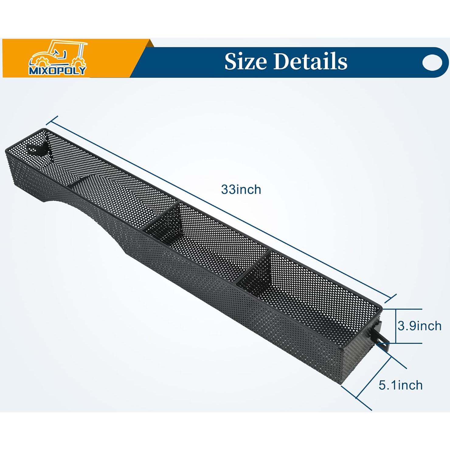 Organizador de bandeja para carrito de golf EZGO RXV 2008+