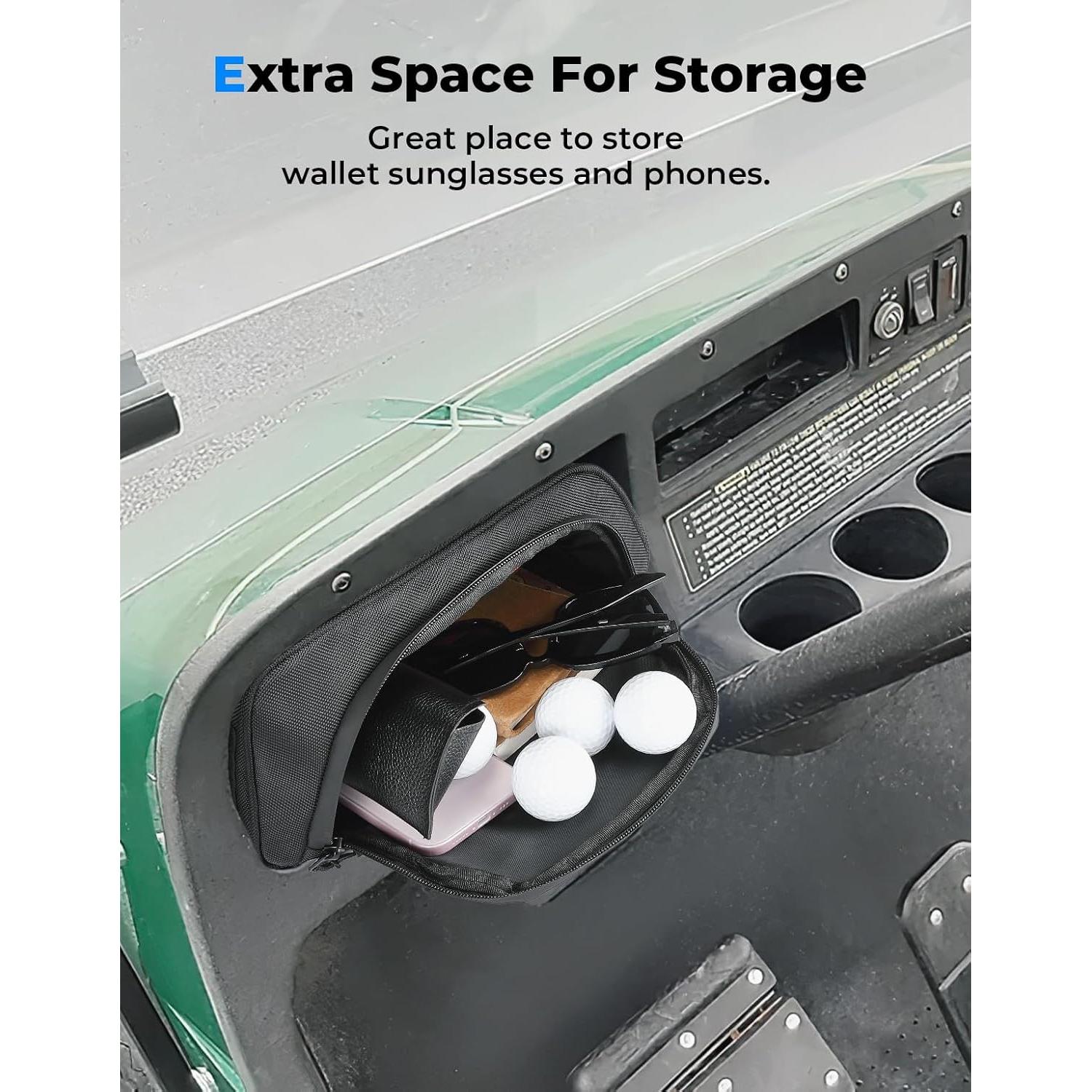 Bolsa de Almacenamiento KEMIMOTO para Tablero de Carrito de Golf EZGO TXT 1993-2013