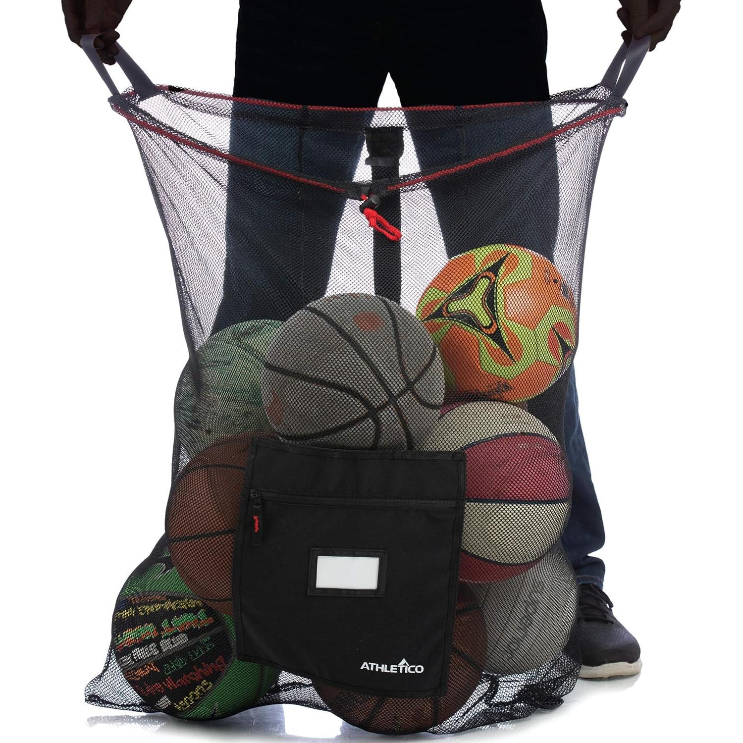 Bolsa de Malla Extra Grande Athletico 102x76 cm para Pelotas