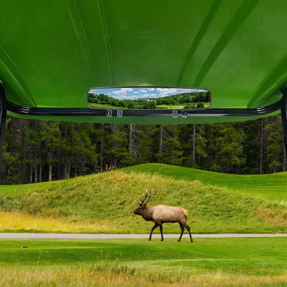 Espejo Retrovisor Panorámico HKOO 41.91 cm para Carro de Golf