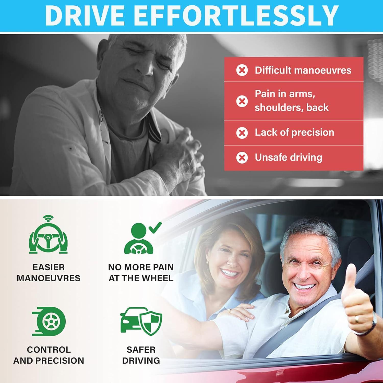 Perilla de Volante Universal Autokemat - Silicona Negra 360°