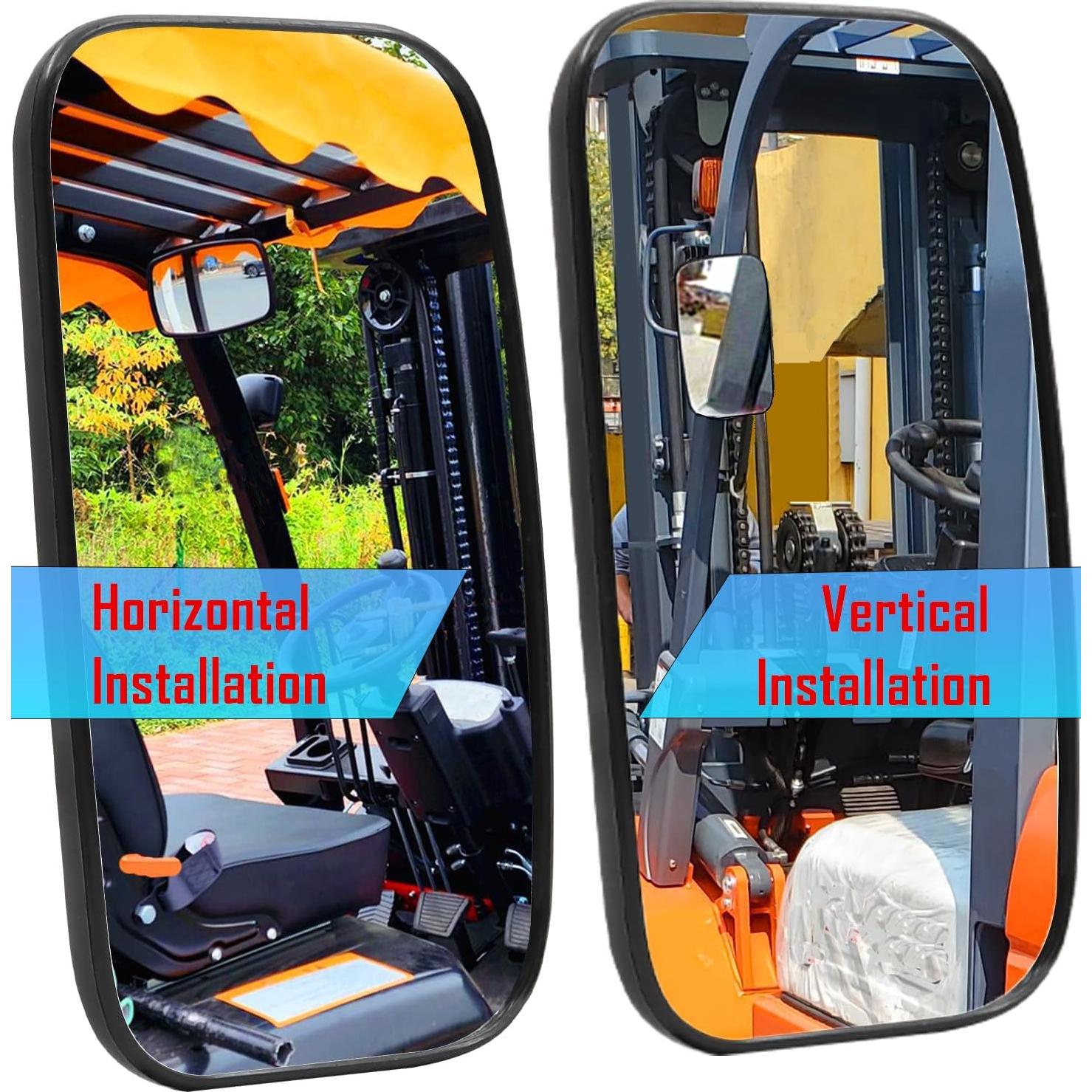 Espejos Universales para Camiones y Tractores Ourbest 23x13.5cm (2Pcs)