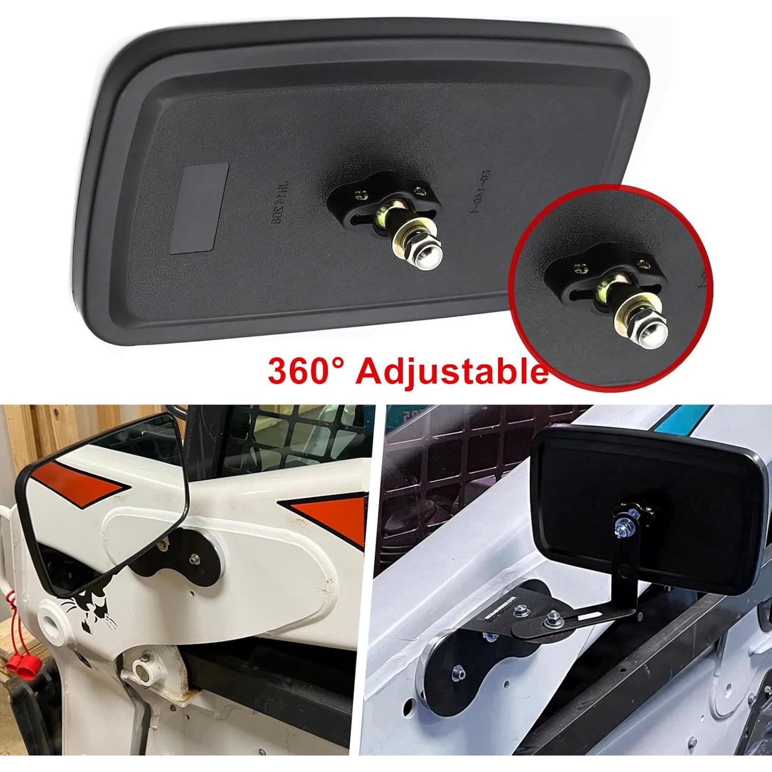 Espejos Universales para Camiones y Tractores Ourbest 23x13.5cm (2Pcs)