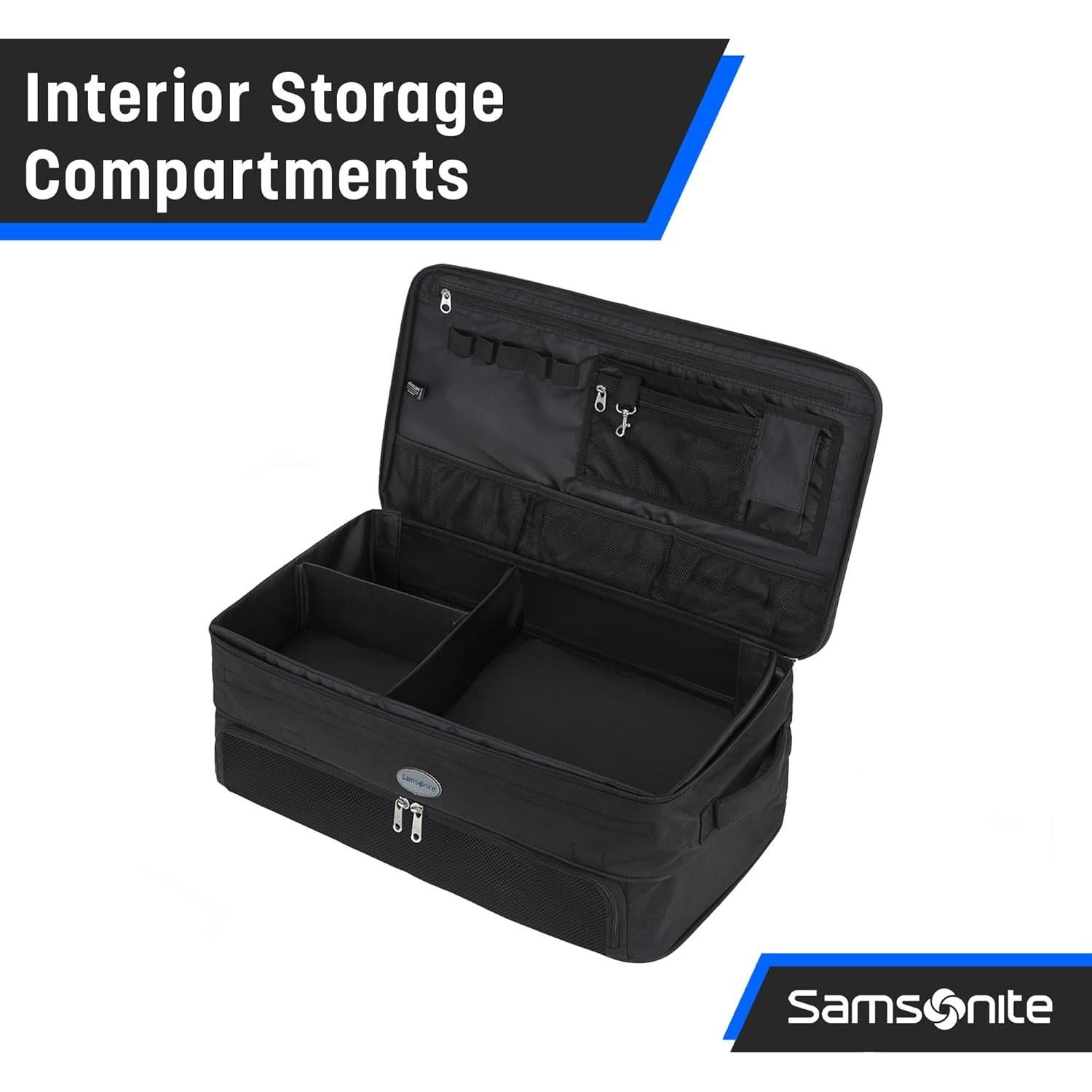 Organizador de Maletero de Golf Expandible Samsonite Negro