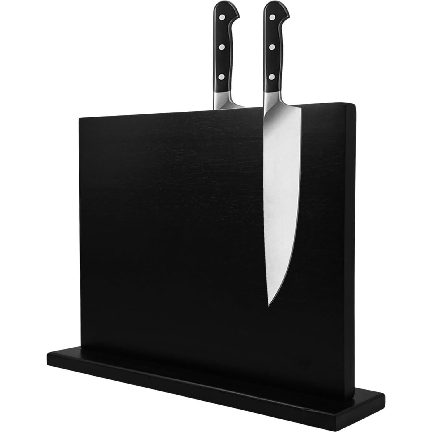 Soporte Magnético para Cuchillos Uniharpa - Madera Acacia 30.48x25.4 cm