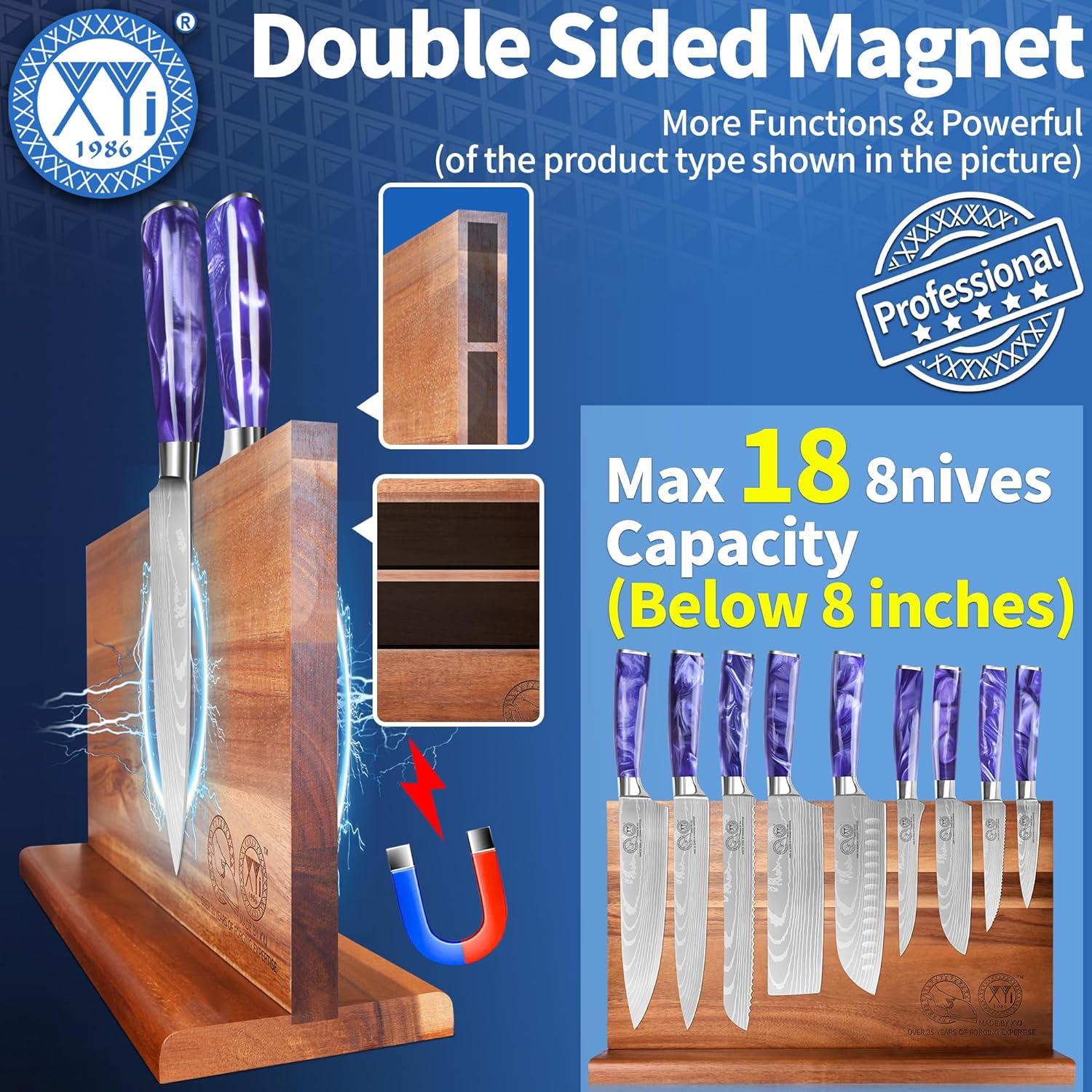 Conjunto de Cuchillos de Chef Profesional XYJ 15 Piezas