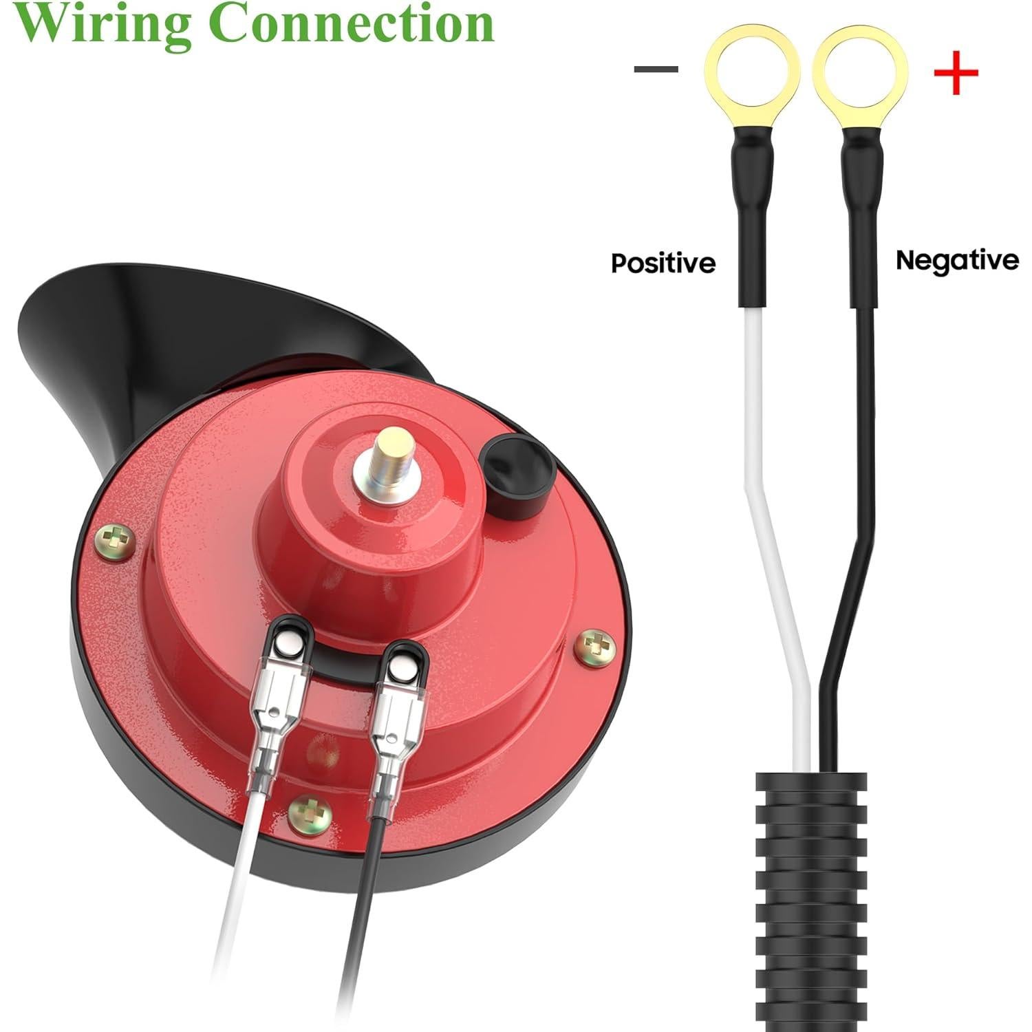 Kit de bocina eléctrica 12V 10L0L para carrito de golf y UTV